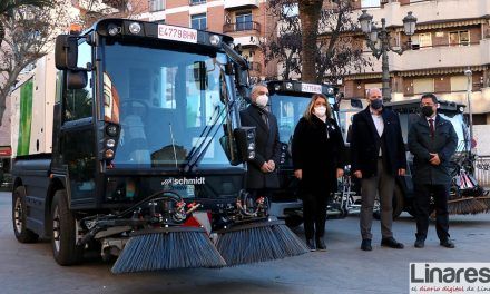 VÍDEO | Nuevos vehículos para la limpieza de las calles de Linares