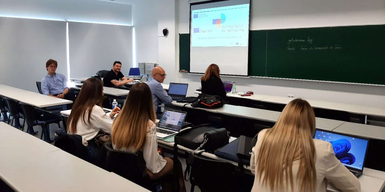 La EPS de Linares organiza un training workshop sobre Industria 4.0 en un proyecto europeo