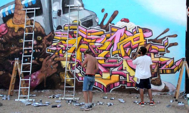 Rampa devuelve el concurso de graffitis jóvenes a Linares