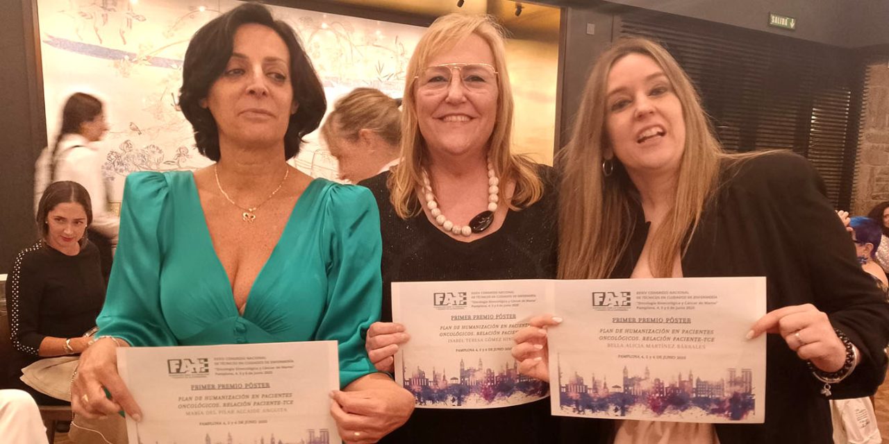 Premio al corazón de los cuidados: el San Agustín triunfa en el Congreso de TCAE en Pamplona