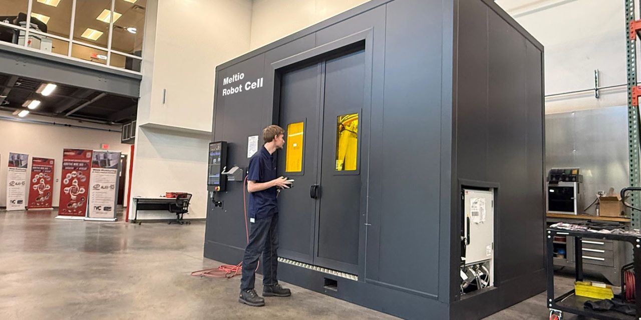 EMPRESAS | La linarense Meltio inaugura en EE. UU. su primer centro internacional de referencia en fabricación aditiva metálica con tecnología láser azul